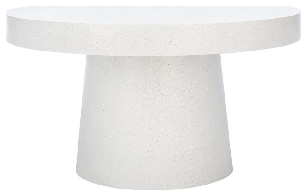 Ria Paper Mache Coffee Table White Terrazzo   Contemporary   Coffee Tables   by AED Luxury Home Decor  Houzz