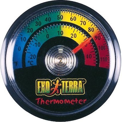 Exo Terra Analog Thermometer for Reptiles