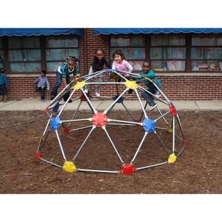 Ultra Play UPlay Today Commercial Geo Dome Climber with Multi Color Powder Coated Connectors PMOON