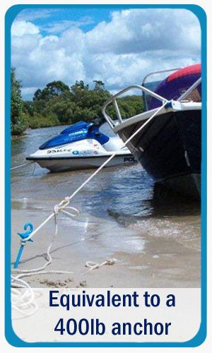 Bluescrew Large Sand Anchor / Stake