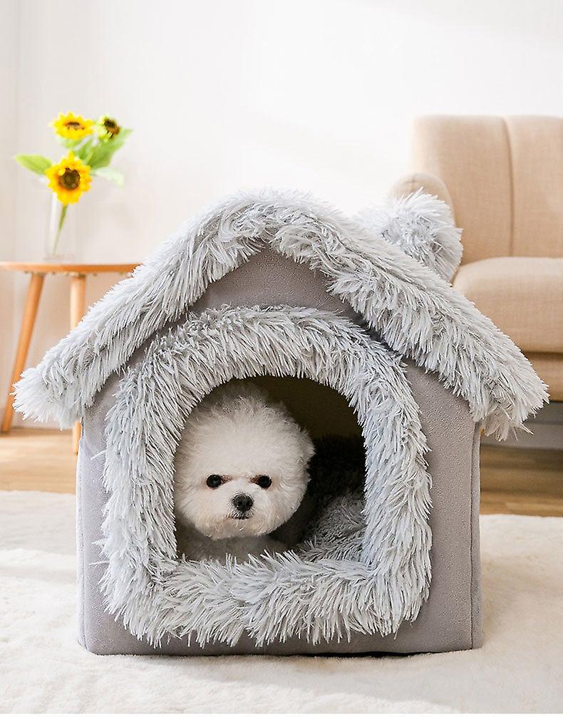 Snow mountain dog house