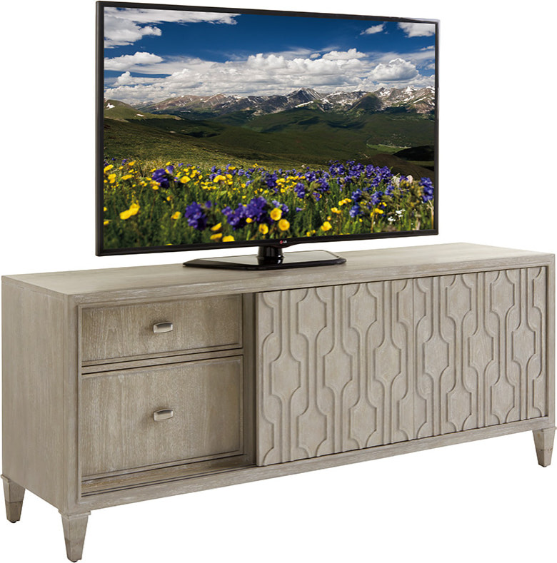 Reese Media Console   Transitional   Entertainment Centers And Tv Stands   by HedgeApple  Houzz