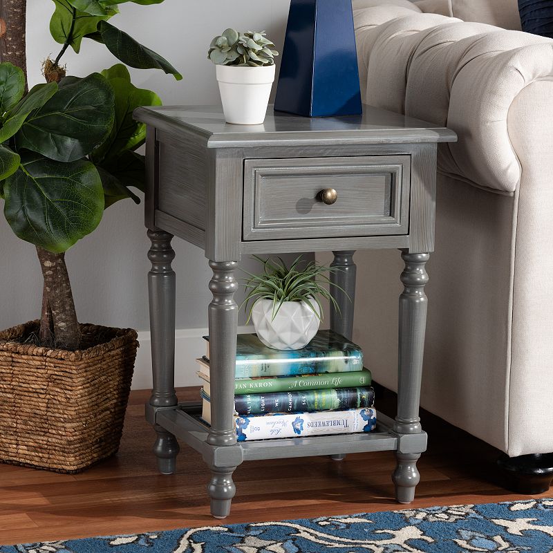 Baxton Studio Sheldon End Table