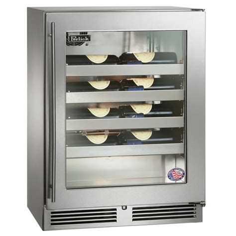 Perlick HH24WS Sottile 24 Wide x 18 Depth Indoor Wine Reserve With Different Door Options