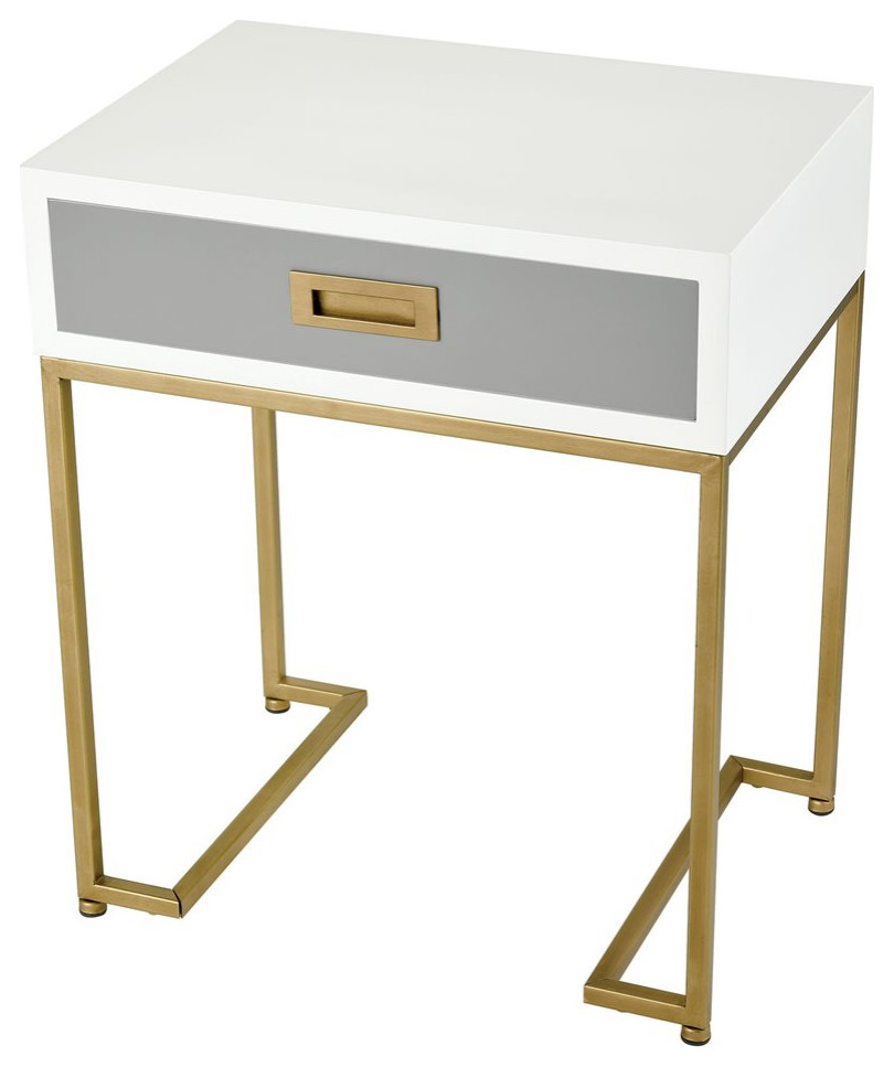 Dionne Accent Table   Contemporary   Side Tables And End Tables   by Virgil Stanis Design  Houzz