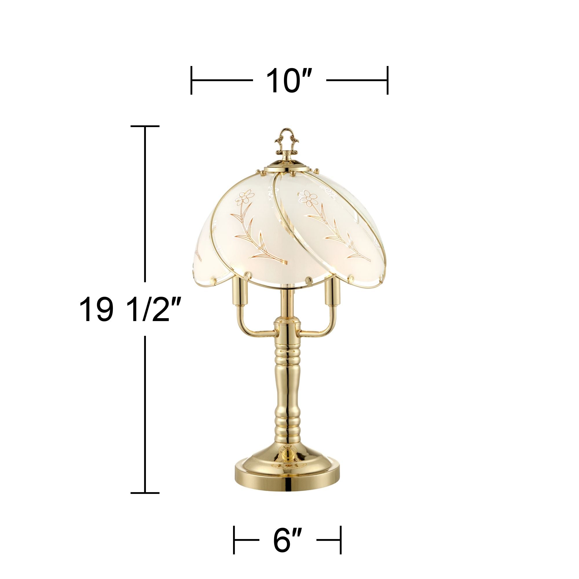 Regency Hill Traditional Accent Table Lamps 19 1/2