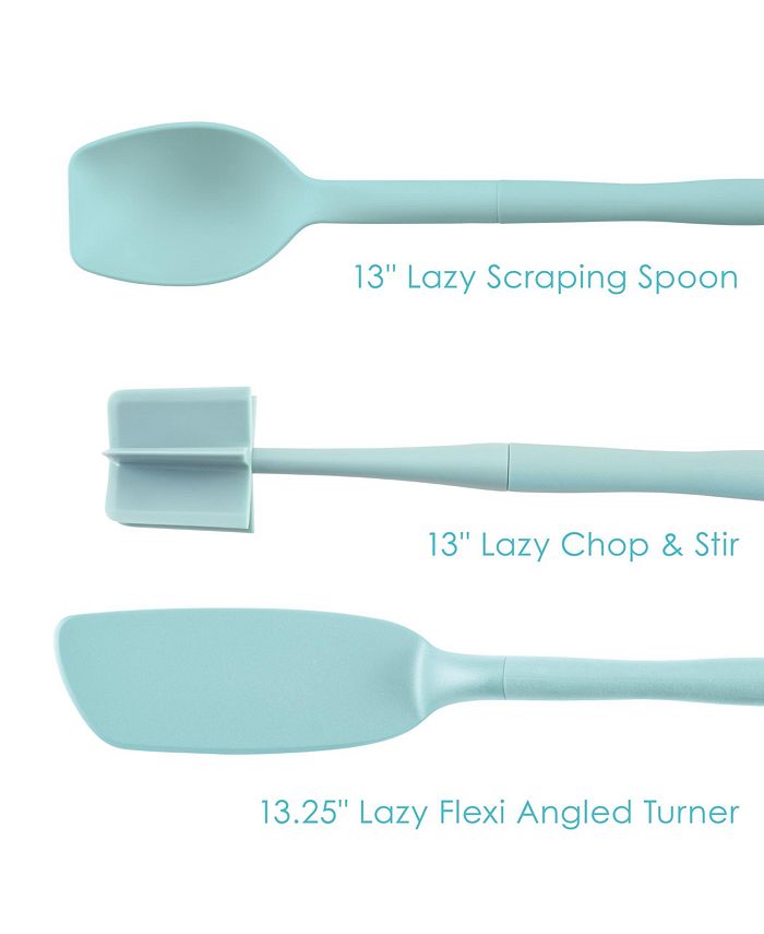 Rachael Ray Tools and Gadgets 5-Pc. Lazy Crush Chop， Flexi Turner， and Scraping Spoon Set