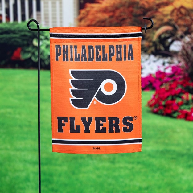 Embossed Suede Flag Gdn Size Philadelphia Flyers