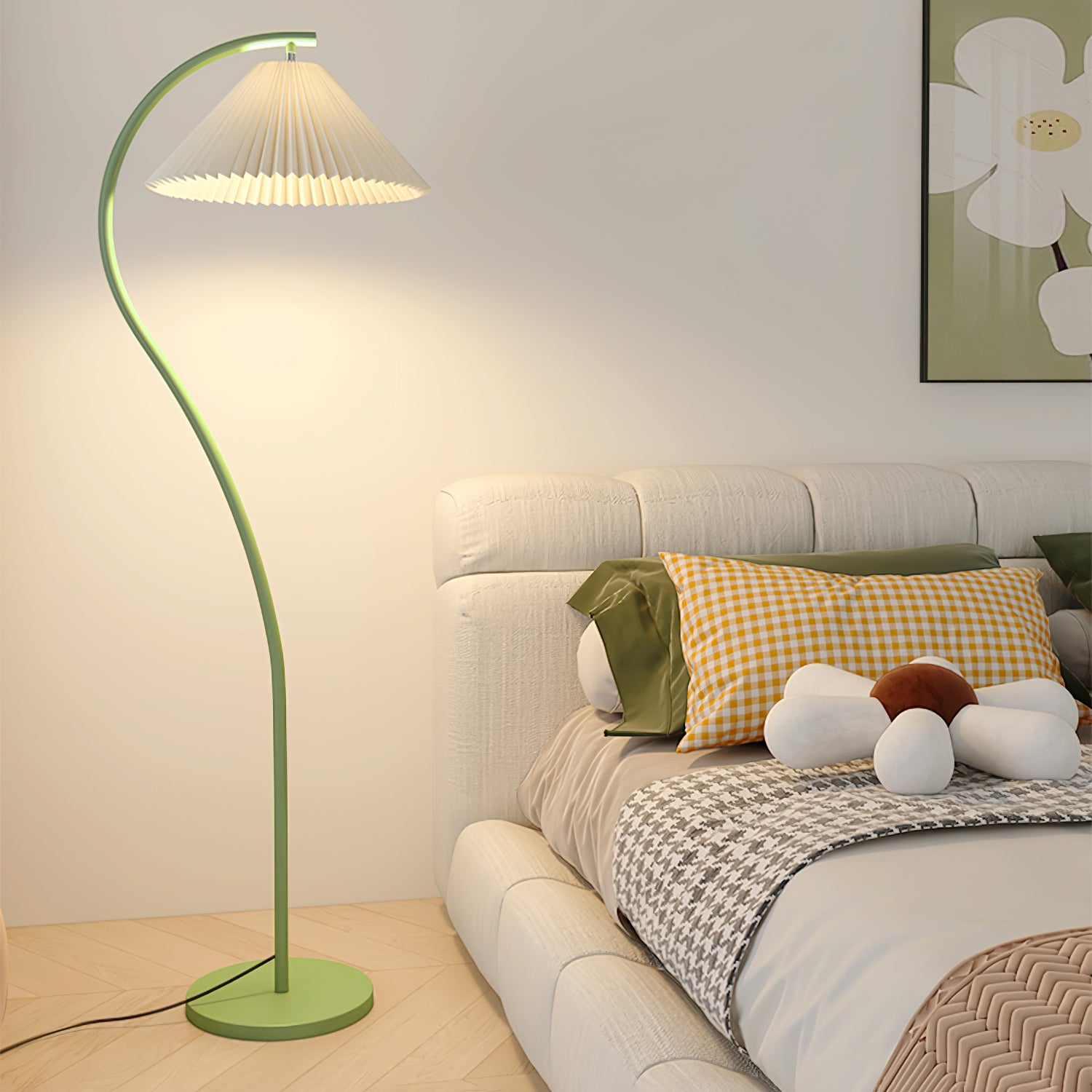 Crescini Pleated Floor Lamp