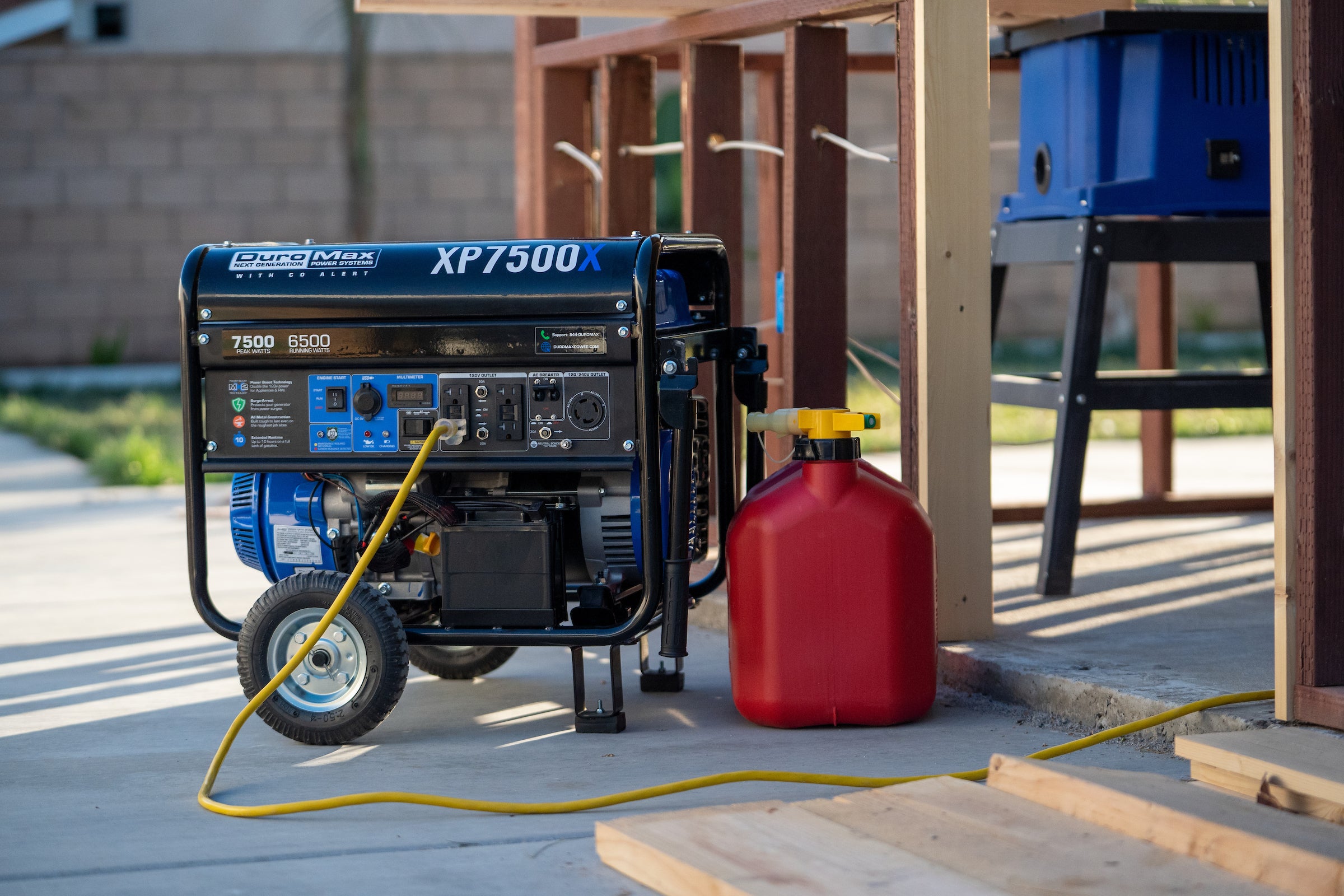 7,500 Watt Gasoline Portable Generator w/ CO Alert