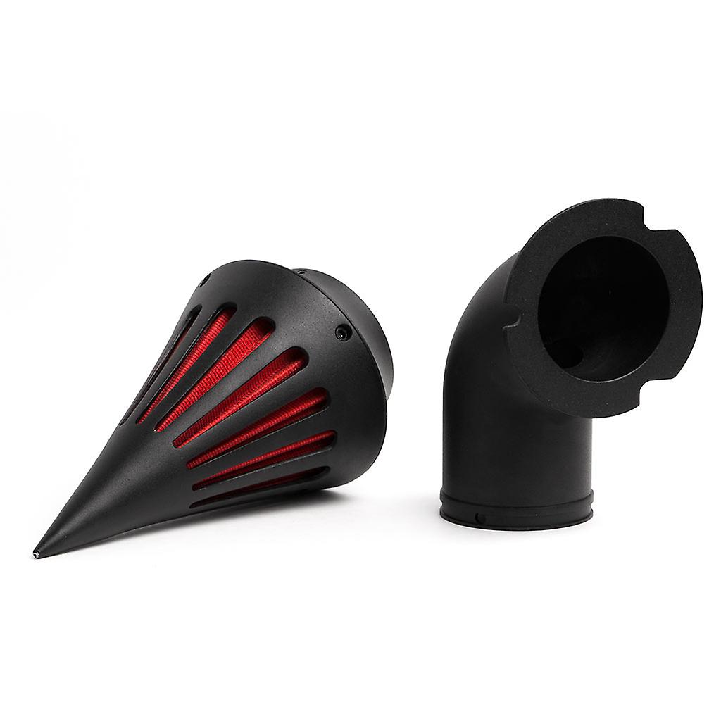 Black Spike Air Cleaner Intake Filter Compatible with 2011-2012 Harley Davidson Dyna Touring Models