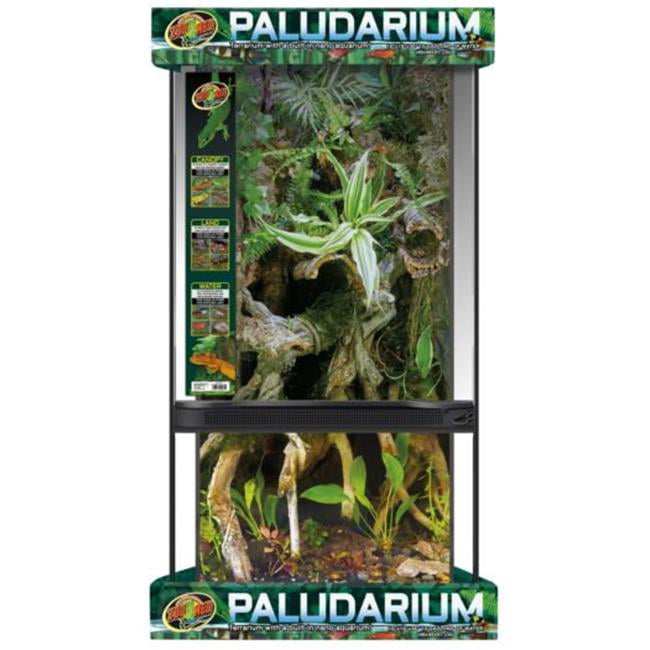 Zoo Med Laboratories NT-2P 4  Gallon Paludarium Terrarium and Aquarium