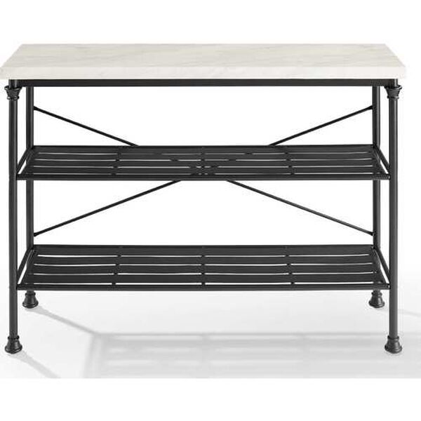 Madeleine Matte Black Console