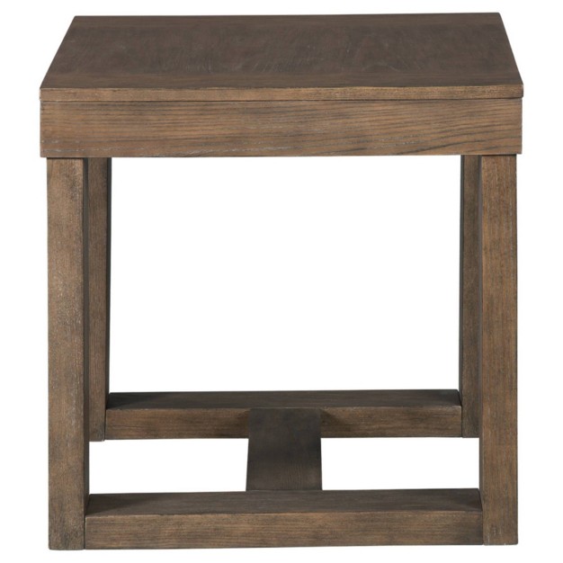 Cariton End Table Gray Signature Design By Ashley