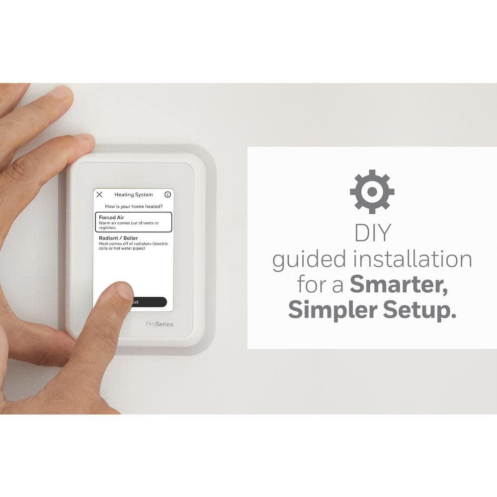 Honeywell Home T9 WiFi 7Day Programmable Smart Thermostat with Touchscreen Display and Smart Room Sensor