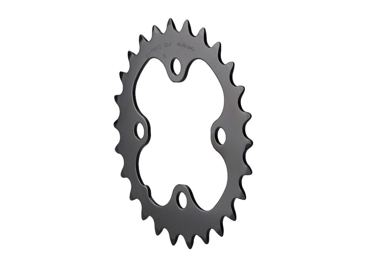 Shimano SLX FCM660 9 Spd Triple Chainring - Black