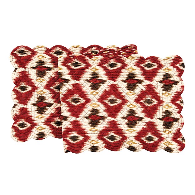 X 51 quot Ikat Table Runner