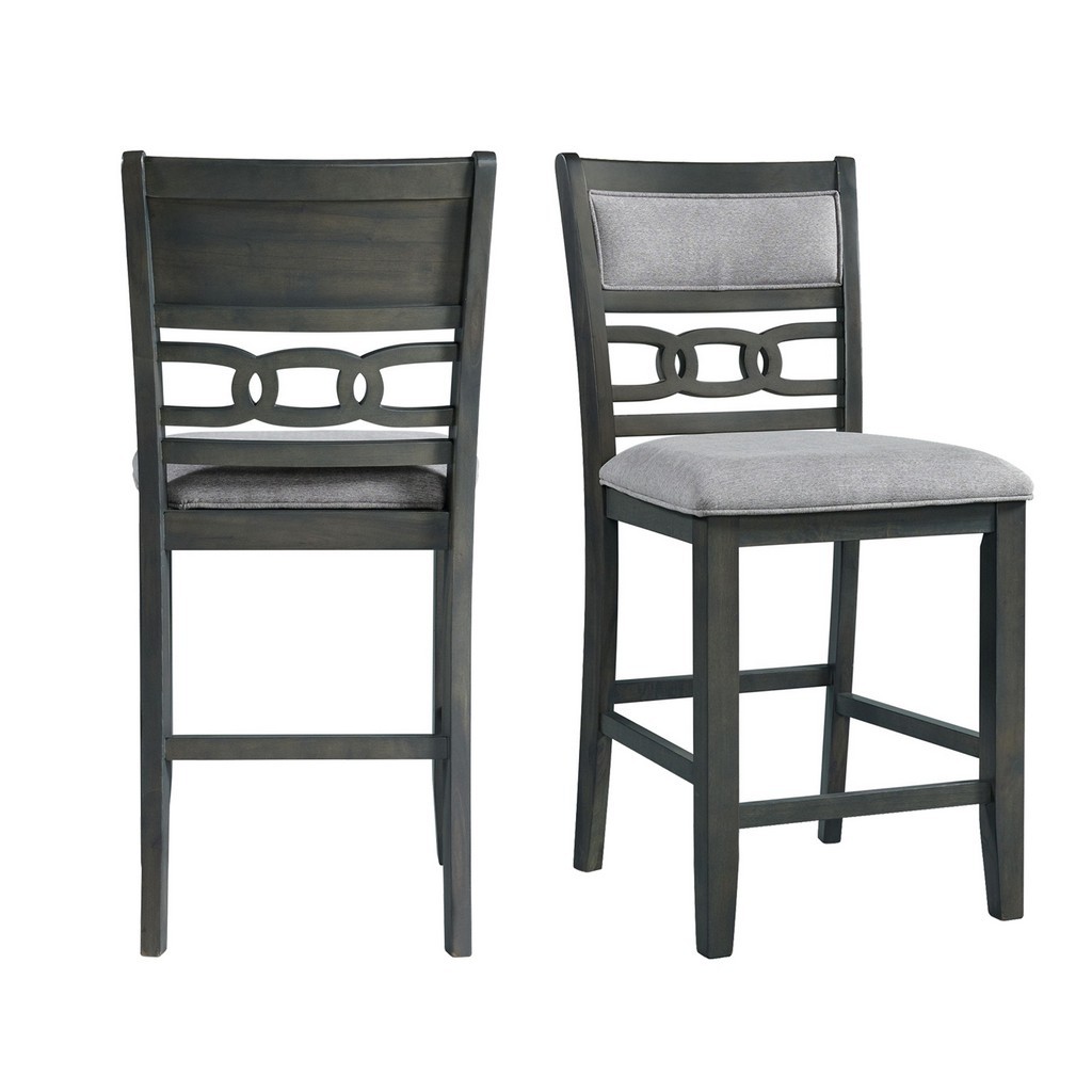 Picket House Furnishings Taylor Counter Height Side Chair Set in Gray - Picket House Furnishings DAH350CSC