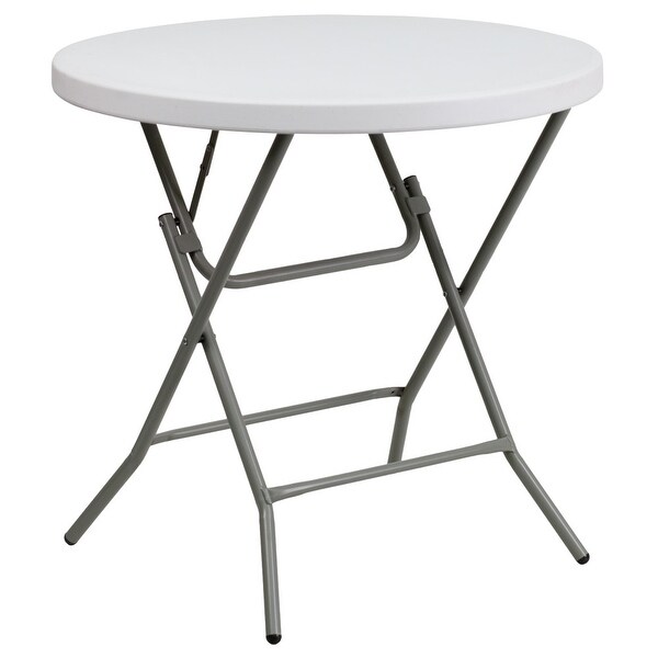 2.63Foot Round Plastic Folding Table