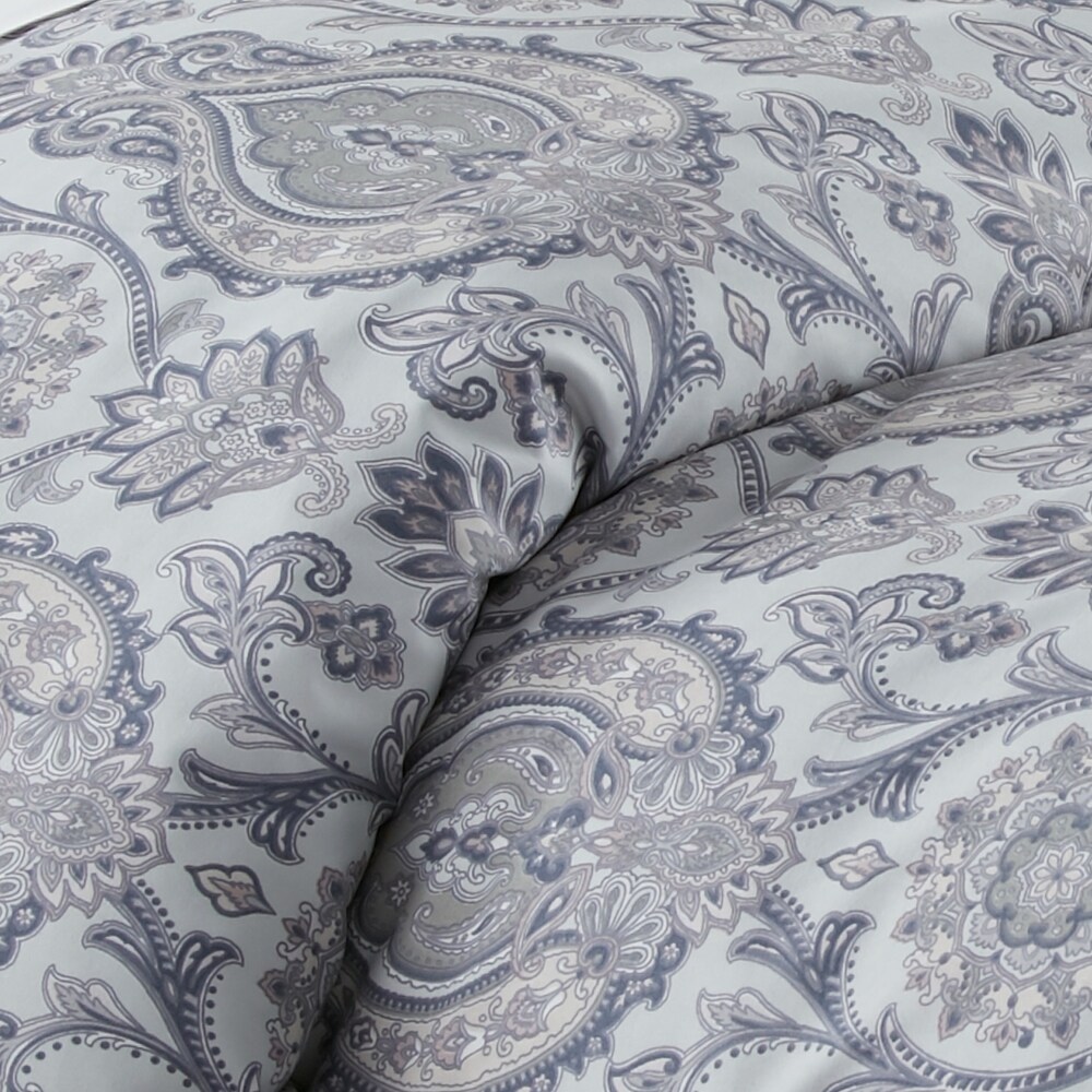 Boho Paisley Comforter and Sham Set