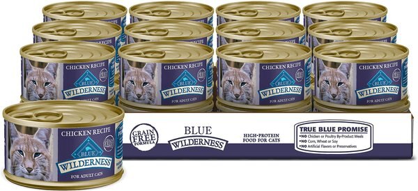 Blue Buffalo Wilderness Chicken Grain-Free Canned Cat Food