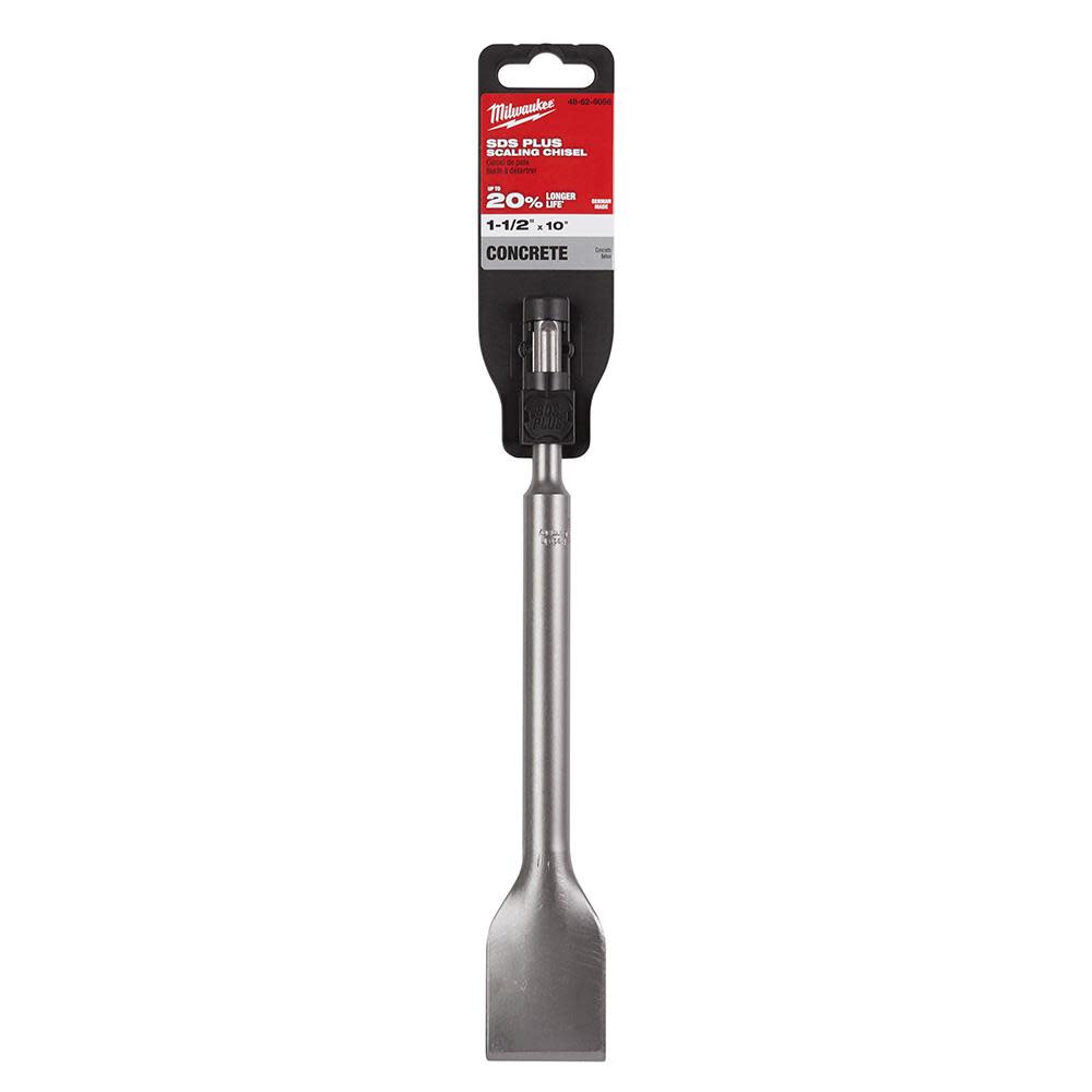 SDS-Plus 1-1/2 In. x 10 In. Scale Chisel ;