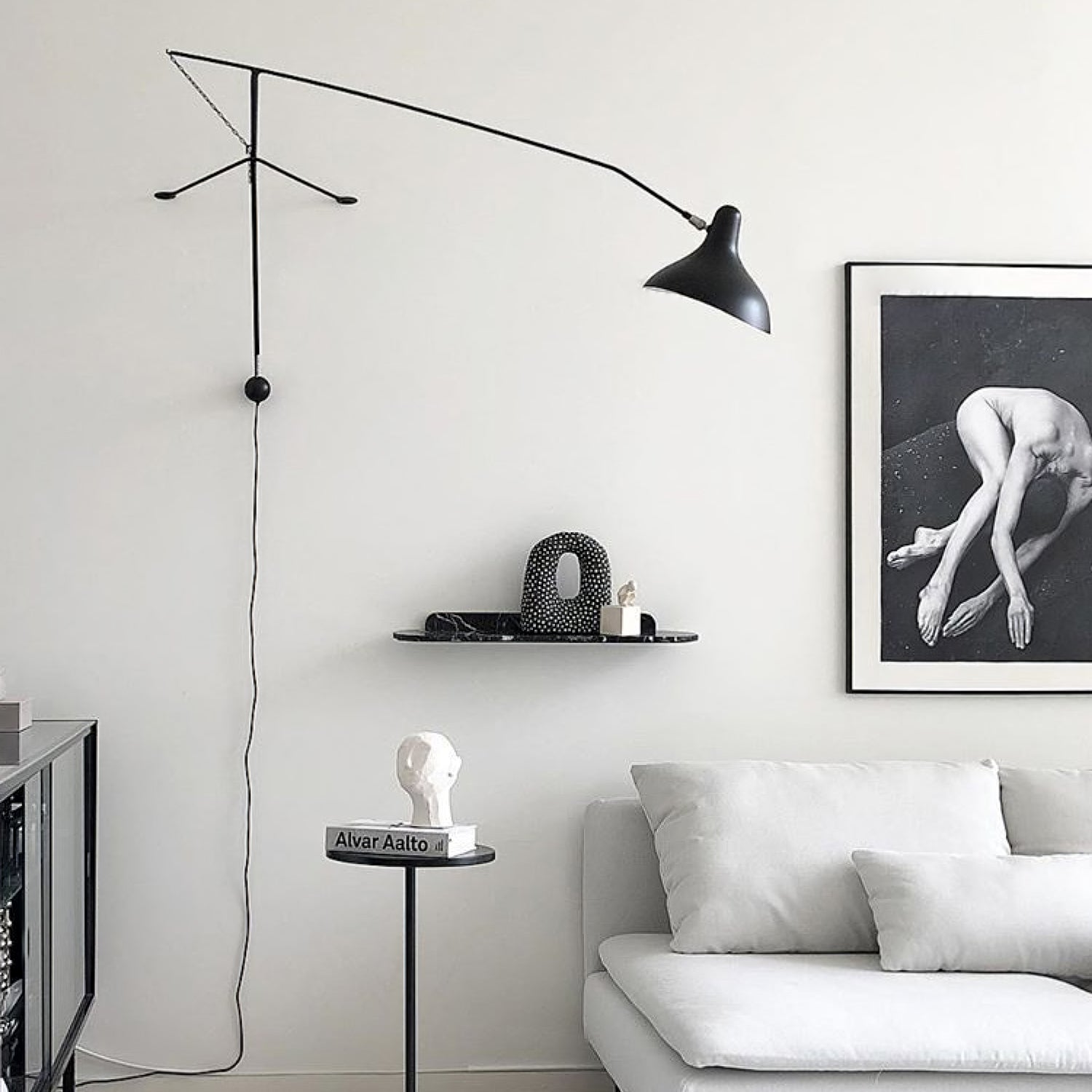 Mantis Arm Wall Lamp