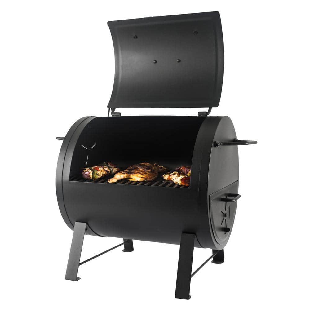 DynaGlo Portable Tabletop Charcoal Grill in Black