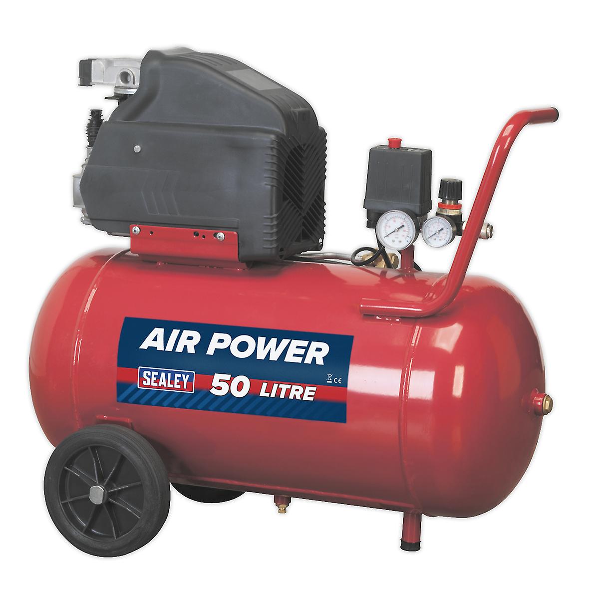 Sealey Sa5020 Compressor 50Ltr Direct Drive 2Hp