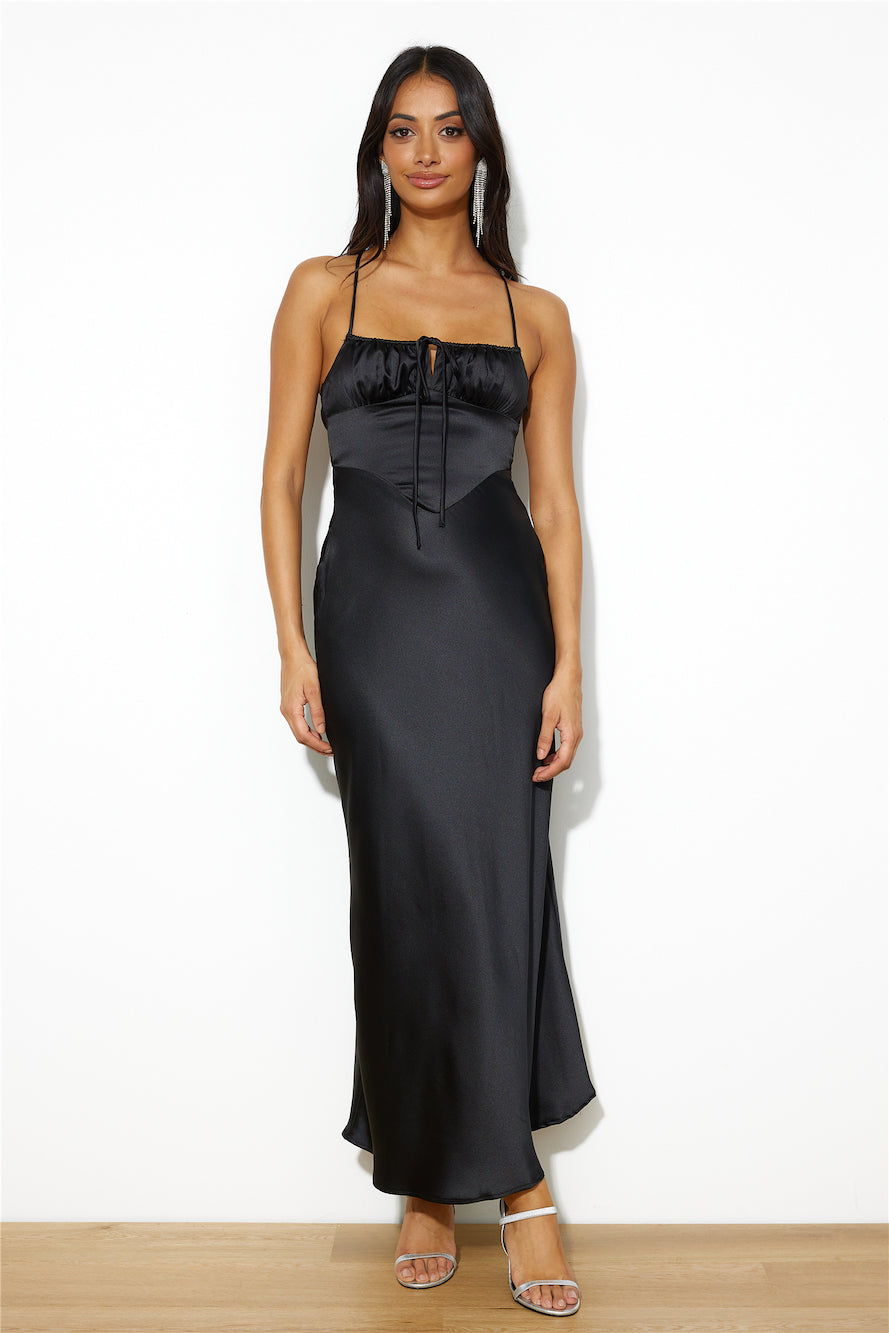 Fave Passages Midi Dress Black