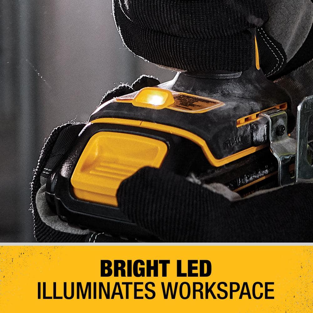 DEWALT DCD709C2 ATOMIC 20V MAX Cordless Brushless Compact 1/2 in. Hammer Drill， (2) 20V 1.3Ah Batteries， Charger， and Bag