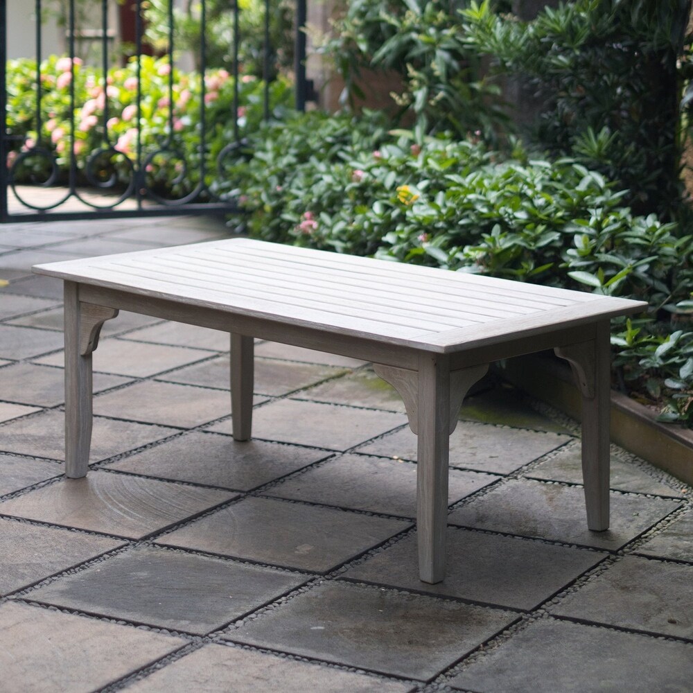 Cambridge Casual Leon Teak Patio Coffee Table