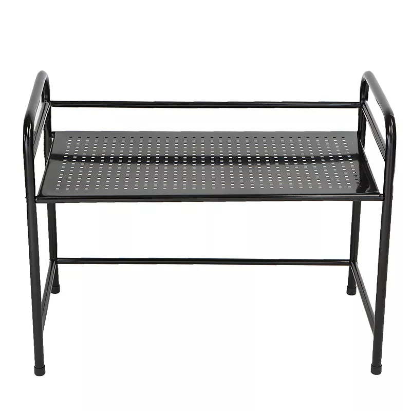 Mind Reader Metal Rack Utility Shelf And Microwave Stand