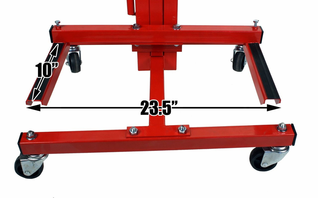 Dragway Tools Hydraulic Door Installer and Remover Jack Lift Hoist