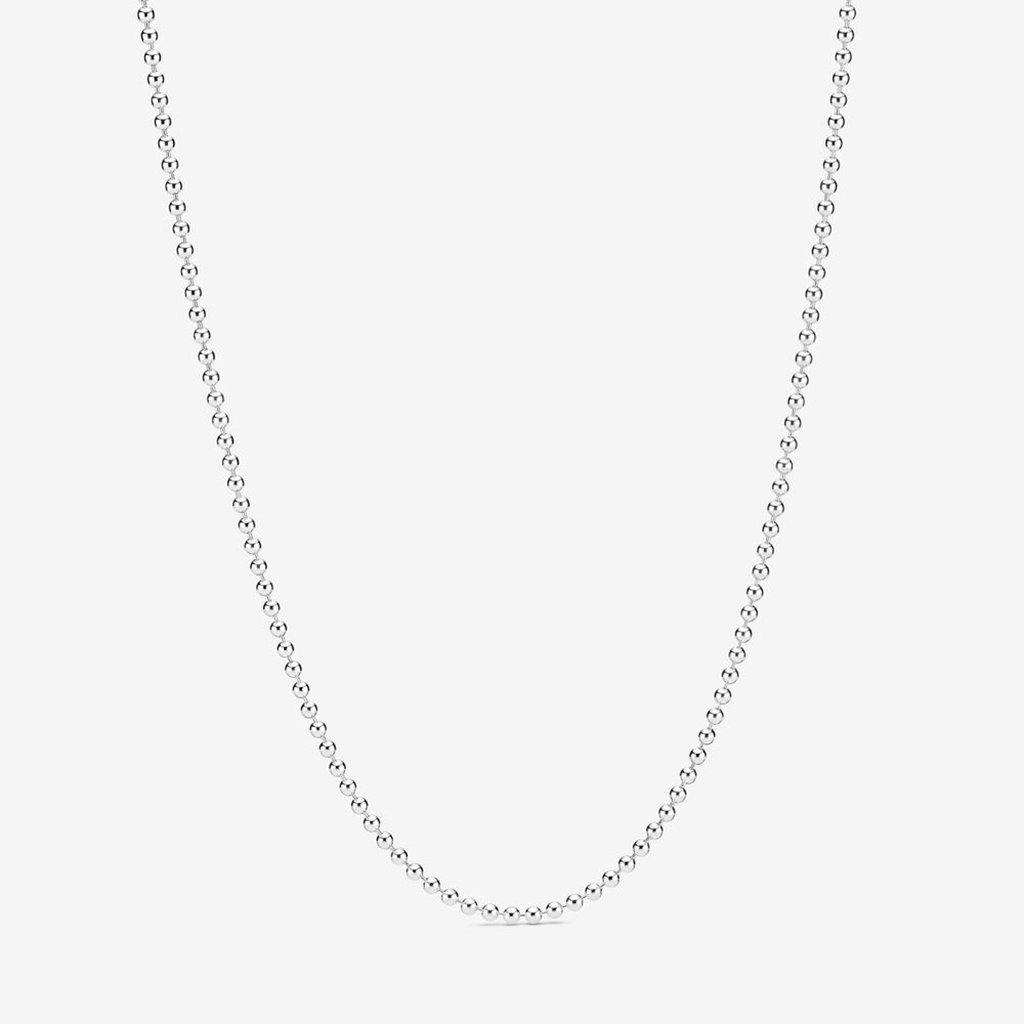 PANDORA  Polished Ball Chain Necklace (Size 23.6