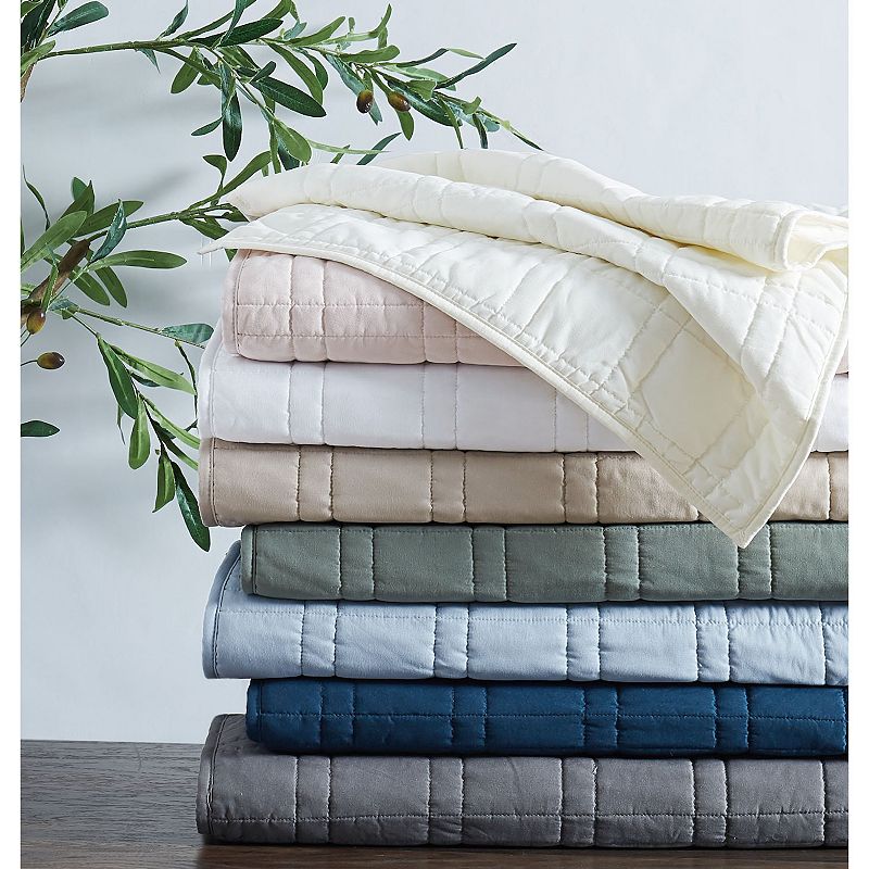 Cannon Solid Quilt Set and Shams