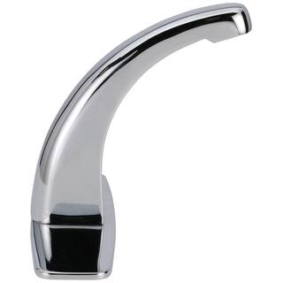 Zurn AquaSense Battery Powered Touchless Single Hole Bathroom Faucet with 0.5 GPM Aerator 8 in. Cover Plate in Chrome Z6913-XL-CP8-MV-SH