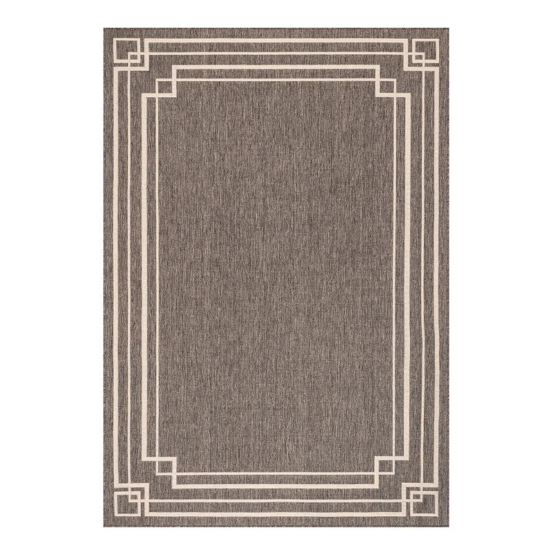 nuLOOM Katalina Modern Bordered Indoor/Outdoor Area Rug