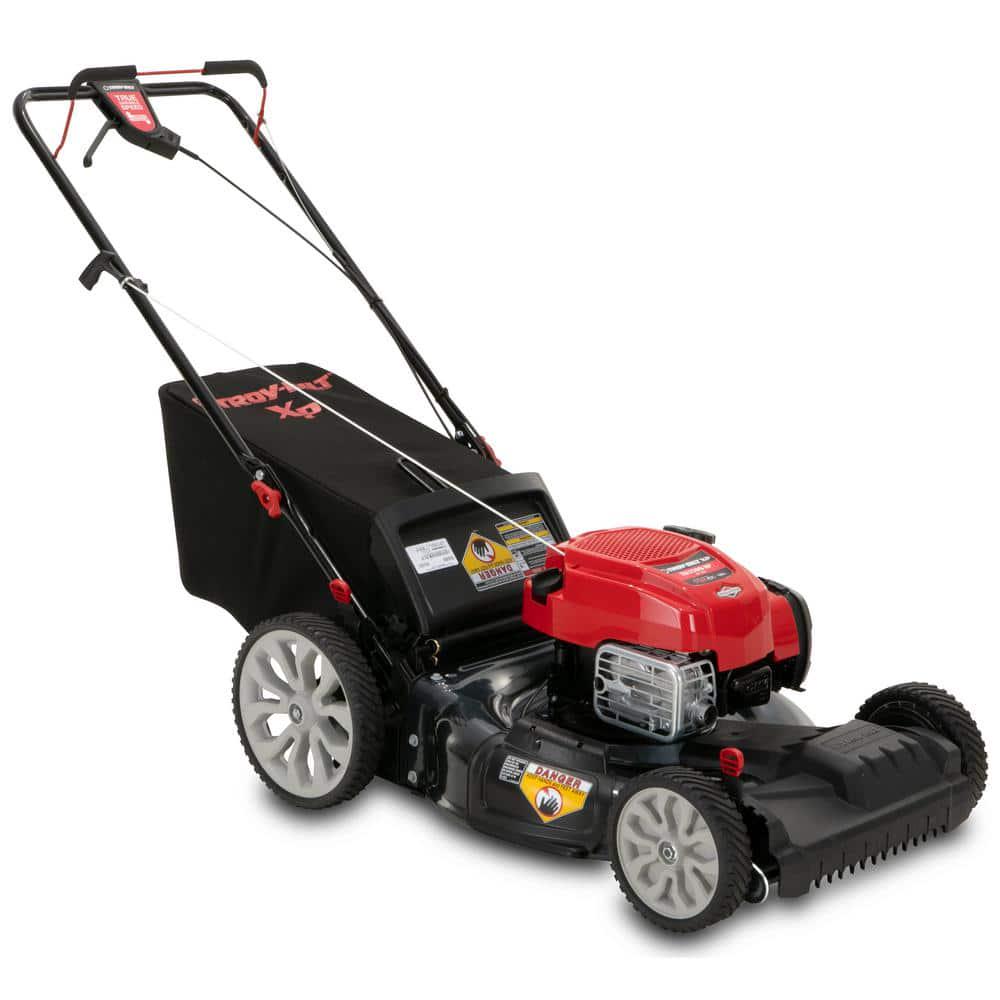 TroyBilt XP 21 in 163cc Briggs and Stratton ReadyStart Engine Gas FWD Self Propelled Walk Behind Lawn Mower