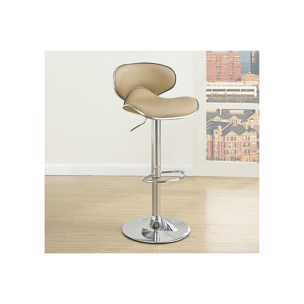 Faux Leather PVC Bar Stool Counter Height Chairs