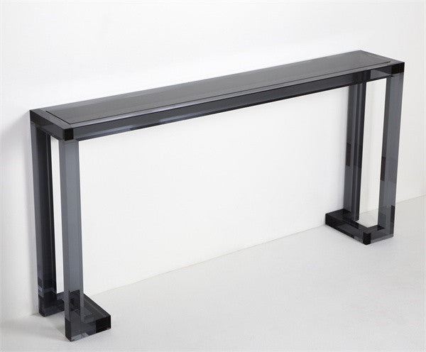 Ava Sofa Table in Smoke