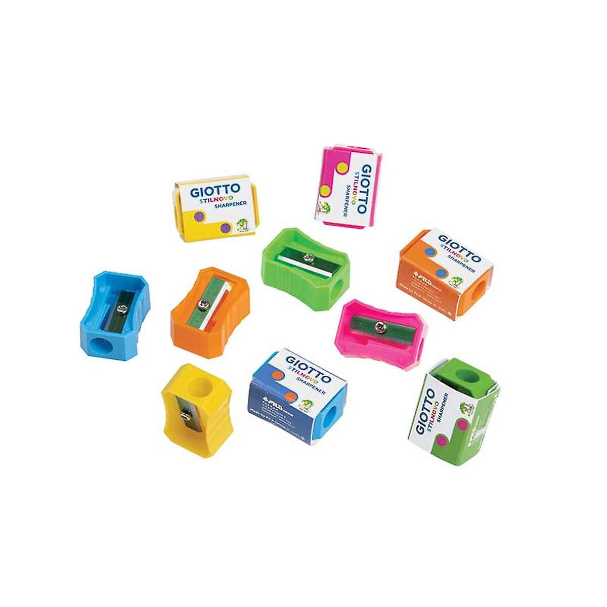 Pencil Sharpener Giotto Stilnovo Plastic 120 Pieces