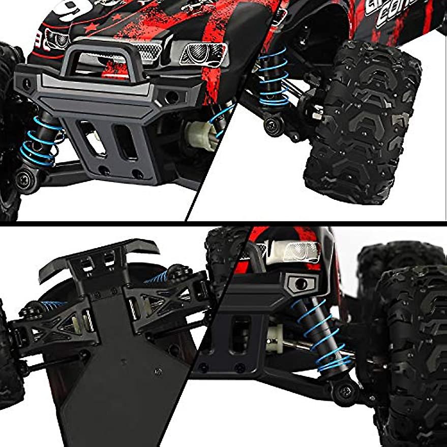 High Speed Remote Control Car For Kids Adults 4wd All Terrains Waterproof Drift Off-road Vehicle 24ghz Rc Road Monster Truck Included 2 Rechargeable B