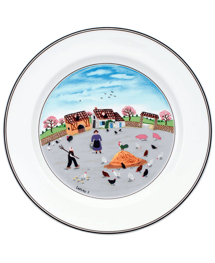 Villeroy and Boch  Design Naif Dinner Plate Country Yard