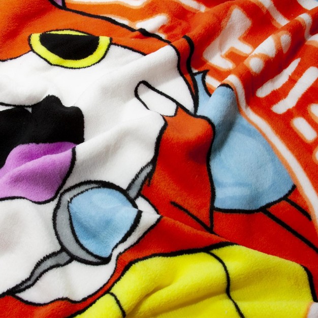 Seven20 Yo kai Watch Jibanyan Lightweight Fleece Throw Blanket 50 X 60 Inches