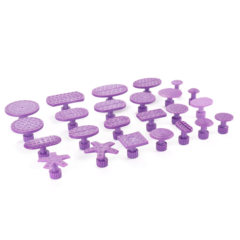 Tools Auto Car Body Paintless Dent Removal Repairing Tool Fine Quality Dent Lifter With 24pcs Purple Mixed Pulling Drawing Gasket Glue Tab