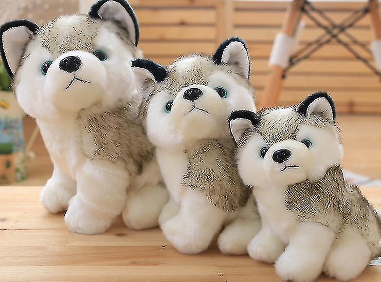 Husky Stuffed Animal Puppy Plush Toys Dog Realistic Soft Adorable Gifts For Kids Toddlers On Birthda