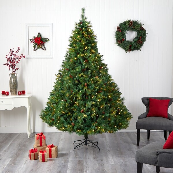 8' West Virginia Full Bodied Mixed Pine Christmas Tree