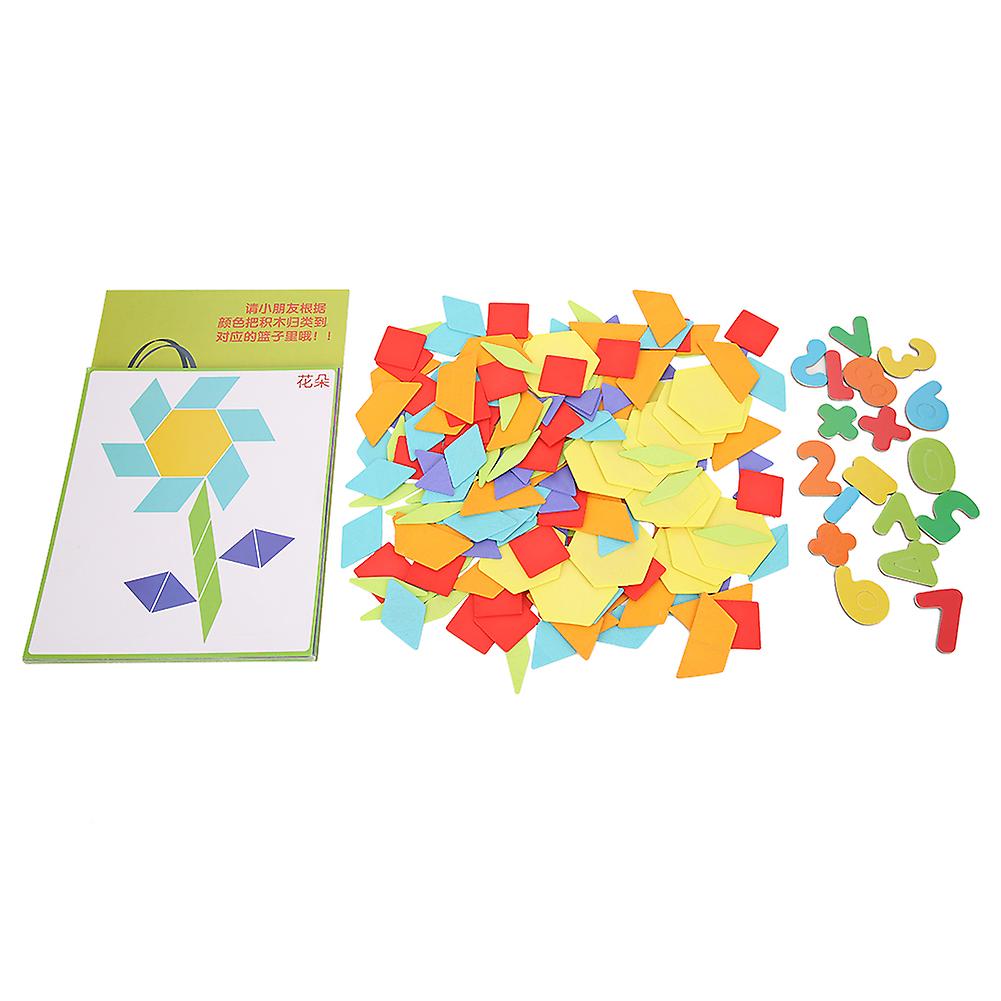 Baby Jigsaw Toy Educational Wooden Puzzle Colorful Earlylearning Children Toy Gift