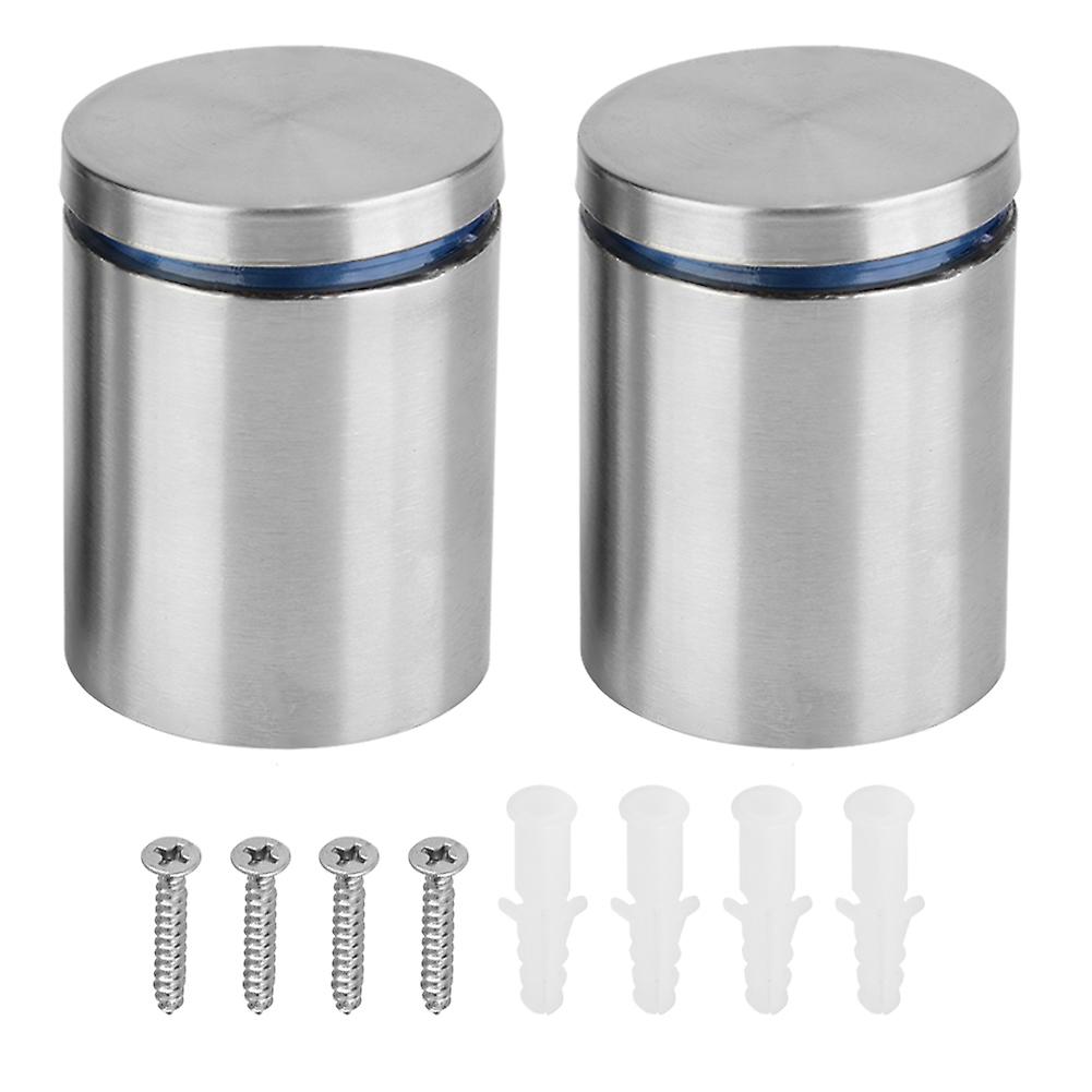 2pcs Stainless Steel Standoff Screws，wall Sign Standoff Mounting Hardware Advertising Glass Standoff Nail